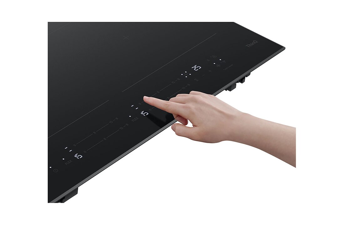 LG Induksjonstopp 59 cm med to Flex-soner og Boost-funksjon, Induksjonstopp 59 cm med to Flex-soner og Boost-funksjon, CBIZ2437B, thumbnail 6