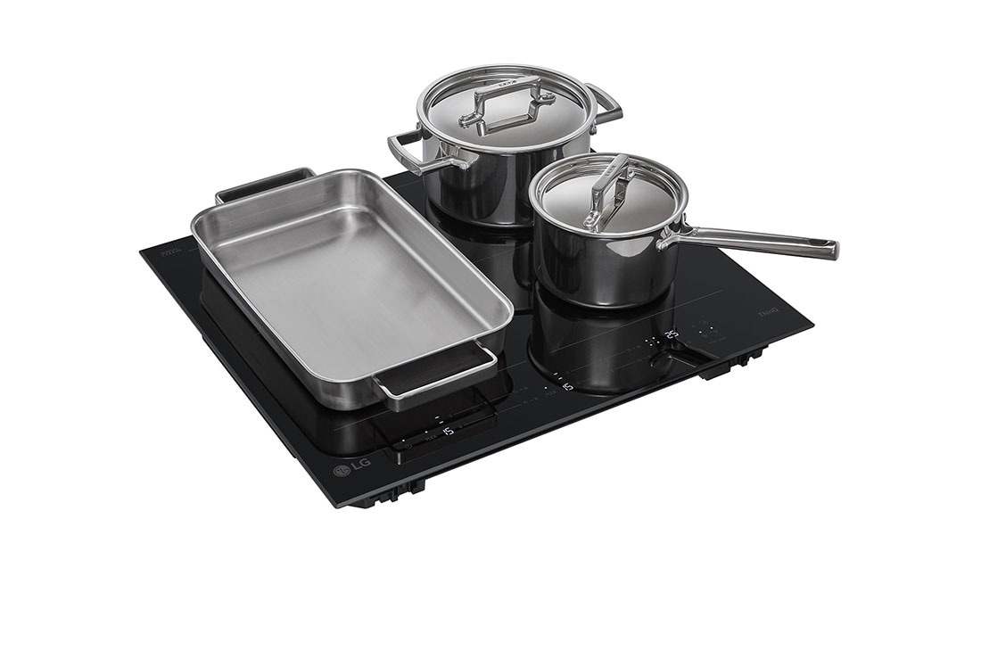 LG Induksjonstopp 59 cm med to Flex-soner og Boost-funksjon, Induksjonstopp 59 cm med to Flex-soner og Boost-funksjon, CBIZ2437B, thumbnail 9