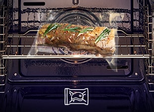 Dette er et bilde som vakuumpakket kjøtt tilberedt gjennom en Air Sous Vide.