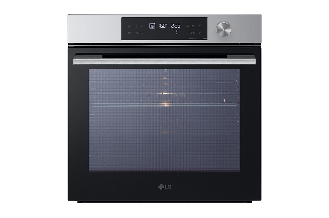 LG 76L A+, Integrert stekeovn i matt svart stål med InstaView, rengjøringssystemet Blue EasyClean og teleskopskinner, WS7D7632WB