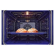 LG 76L A+, innebygd ovn i rustfritt stål med InstaView™ og 10min EasyClean , WSED7612S, thumbnail 9