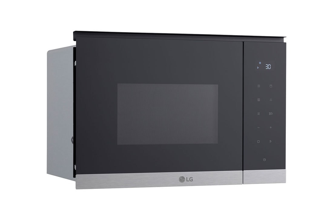 LG 25L innebygd mikrobølgeovn i rustfritt stål med automatisk tilberedning og grill, 900W, Grill_detail view, MG7Z2593D, thumbnail 8