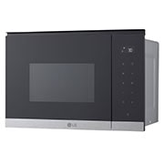 LG 25L innebygd mikrobølgeovn i rustfritt stål med automatisk tilberedning og grill, 900W, Perspective view, MG7Z2593D, thumbnail 5
