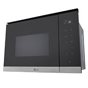 LG 25L innebygd mikrobølgeovn i rustfritt stål med automatisk tilberedning og grill, 900W, Grill view, MG7Z2593D, thumbnail 7