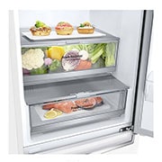 LG 2.03M 384L Kombiskap(Hvit) - Energiklasse D, Door Cooling™ , GBB72SWEFN, thumbnail 3