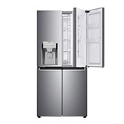 LG 508L Door in Door French Door (Shiny Steel) - Energiklasse F, Vann/isdispenser med vanntilkobling og Smart Diagnosis™ med Wi-Fi, GMJ844PZKV, thumbnail 10