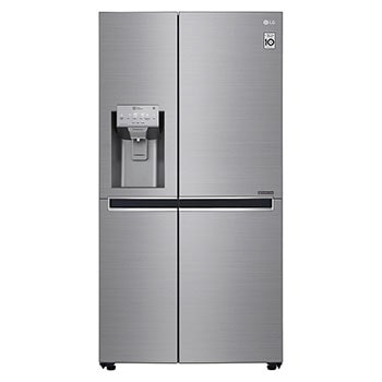  625L Side by Side (Shiny Steel) - Energialuokka F, Vesi/jää vesijohtoliitännällä, Smart Diagnosis™1