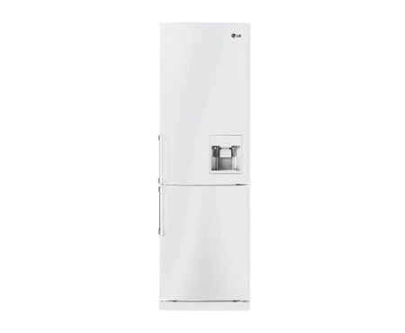 LG klassifisert kjøleskap/fryser med automatisk avriming og Non Plumbing vanndispenser, 190 cm (nettovolum 296 l), GB3033SWNW