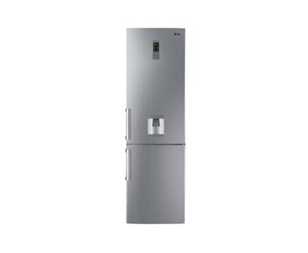LG Kombiskap  med automatisk avriming og Non Plumbing-dispenser, 201 cm (nettovolum 355 liter), GB5240AVAZ