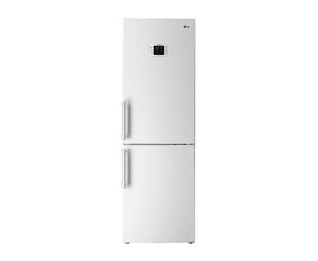 LG Kjøleskap/fryser med automatisk avriming og funksjoner for smart matlagring, 185 cm (nettovol. 343 l), GB7038SWTZ