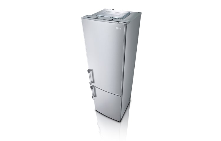 LG Automatisk avrimingi  kombiskap , 201 cm (nettovolum 343 liter), GBB530NSCFE, thumbnail 3