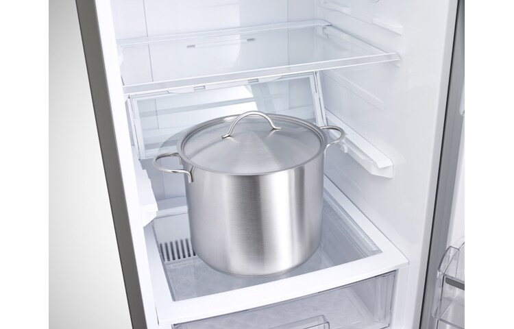 LG Automatisk avriming  kombiskap , 201 cm (nettovolum 343 liter), GBB530NSCQE, thumbnail 7