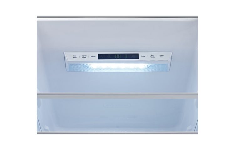 LG Automatisk avrimingi  kombiskap , 201 cm (nettovolum 343 liter), GBB530SWCFE, thumbnail 8