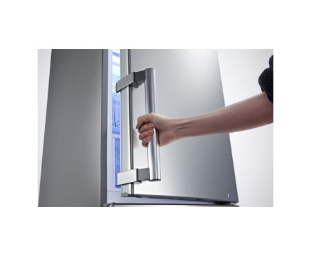 LG Automatisk avrimingi  kombiskap , 201 cm (nettovolum 343 liter), GBB530SWCFE, thumbnail 6