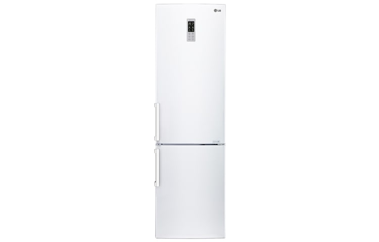 LG Automatisk avriming  kombiskap , 201 cm (nettovolum 343 liter), GBB530SWQFB, thumbnail 1