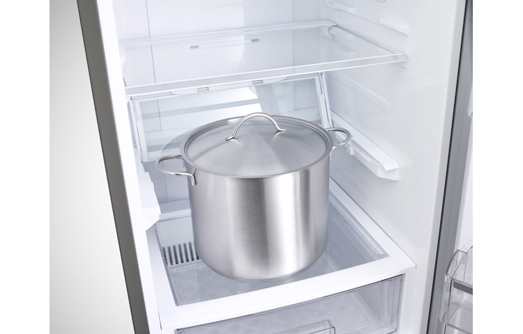 LG Automatisk avriming  kombiskap , 201 cm (nettovolum 343 liter), GBB530SWQFB, thumbnail 4