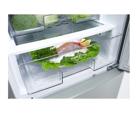 LG Automatisk avrimingi kombiskap , 190 cm (nettovolum 300 liter), GBB539NSHWB, thumbnail 4