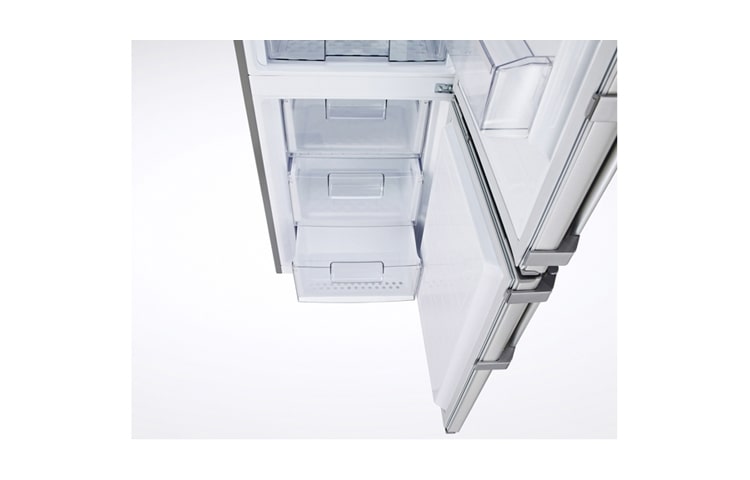 LG Automatisk avrimingi kombiskap , 190 cm (nettovolum 318 liter), GBB539SWQPB, thumbnail 4