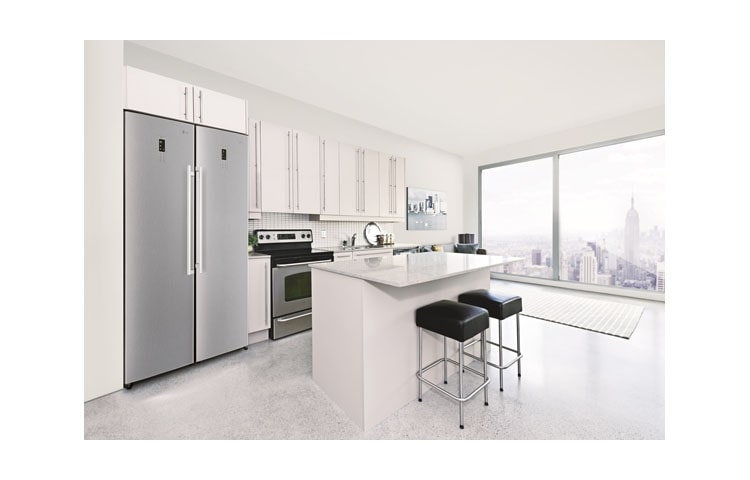 LG Avfrostningsfri , 185 cm (nettovolym 313 liter ), GF5237PZJZ, thumbnail 7