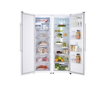 LG Avfrostningsfri , 185 cm (nettovolym 313 liter ), GF5237PZJZ, thumbnail 6