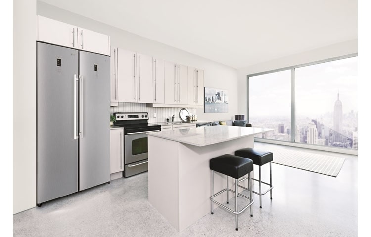 LG Aktivt kylt  kylskåp, 185 cm (nettovolym 382 liter ), GL5241PZJZ, thumbnail 8