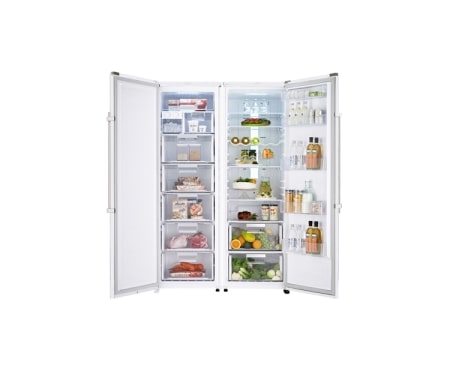 LG Aktivt kylt  kylskåp, 185 cm (nettovolym 382 liter ), GL5241SWJZ, thumbnail 4