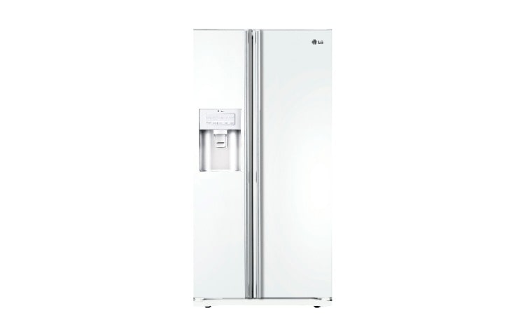 LG Side-by-side-skap  med automatisk avriming (nettovolum 538 liter), GS5163AVJV, thumbnail 1