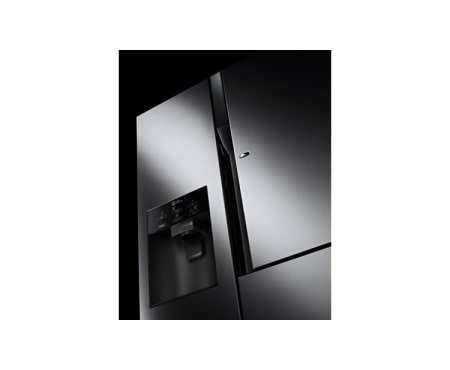 LG side-by-side-skap – med automatisk avriming, dør-i-dør oppbevaring og vann- og isdispenser (nettovol. 614 l), GS9366NSAZ, thumbnail 8