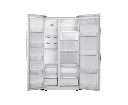 LG Avfrostningsfritt Side-by-Side skåp (Nettovolym 532 liter), GSB325SWQV, thumbnail 2