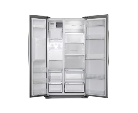 LG  side-by-side-skap med automatisk avriming og isdispenser (nettovolum 508 liter), GSL325PVCV, thumbnail 2