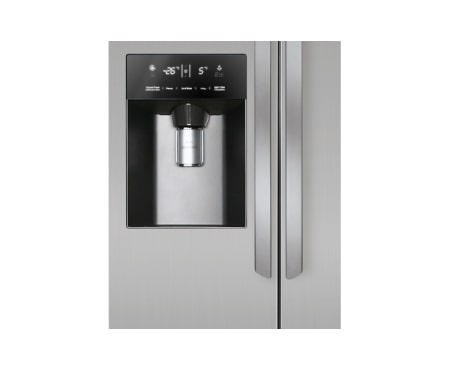 LG  side-by-side-skap med automatisk avriming og isdispenser (nettovolum 508 liter), GSL325PVCV, thumbnail 4