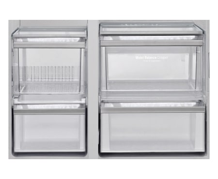 LG side-by-side-skap med automatisk avriming og isdispenser (nettovolum 508 liter), GSL325PZCVD, thumbnail 5