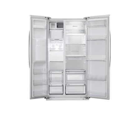 LG side-by-side-skap med automatisk avriming og isdispenser (nettovolum 508 liter), GSL325SWCV, thumbnail 2