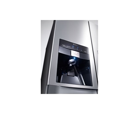 LG side-by-side-skap med automatisk avriming og isdispenser (nettovolum 540 liter), GSL545NSQZ, thumbnail 7