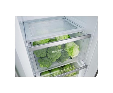 LG side-by-side-skap med automatisk avriming og Non Plumbing isdispenser (nettovolum 540 liter), GSL545SWYZ, thumbnail 7