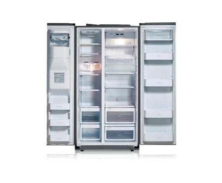 LG Side-by-Side med dispenser og ismaskin (Nettovolum 508 liter), GW-L227YLQK, thumbnail 2