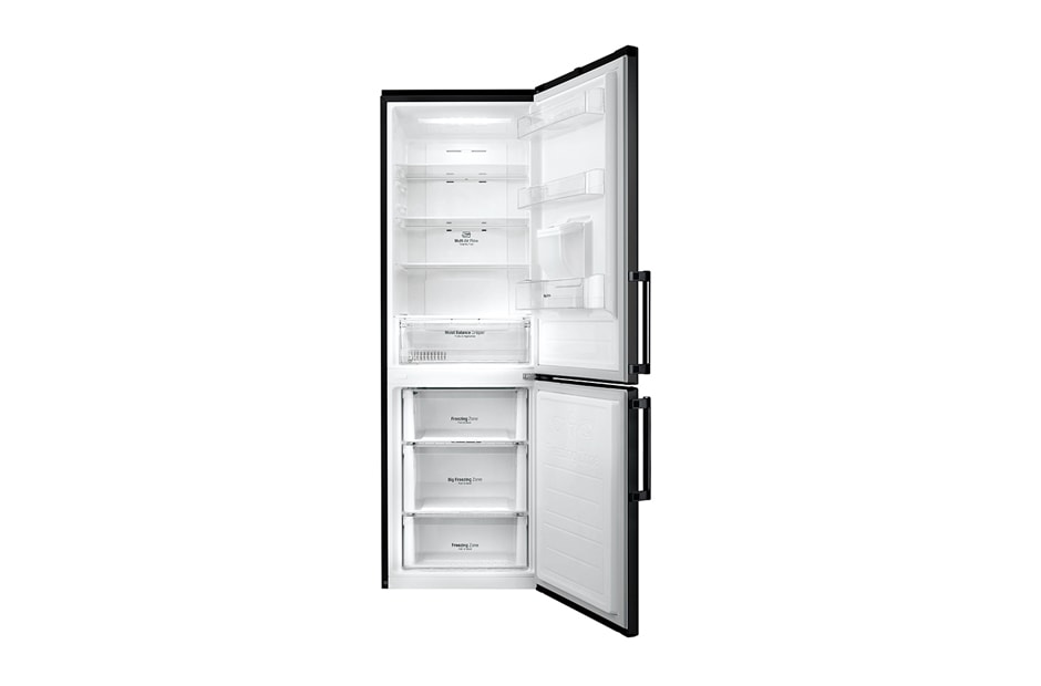 LG Ny  Kombiskap med Total No Frost og vanndispenser, 190cm (nettovolum 318 liter), GBF59WBDZB, thumbnail 6