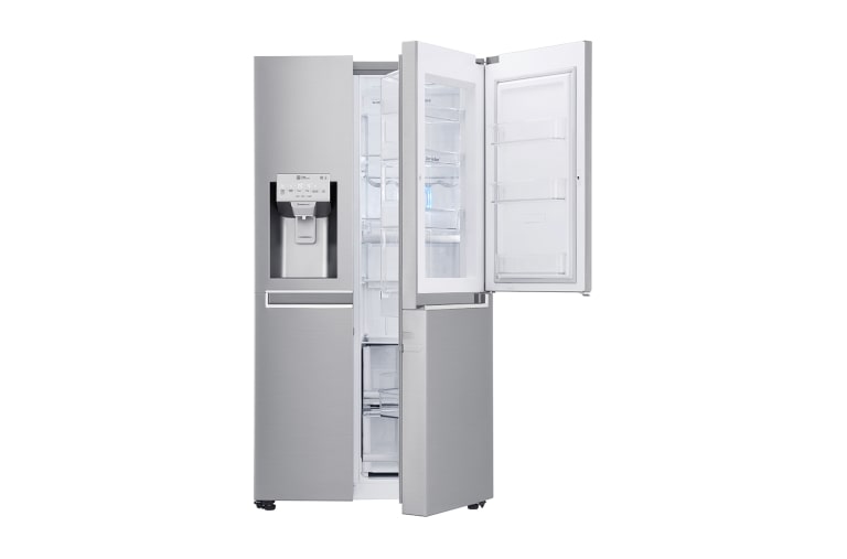 LG Side-by-Side med stor kapasitet, vanntilkopling och oppgraderte Door-in-Door™, GSJ960NSBZ, thumbnail 5