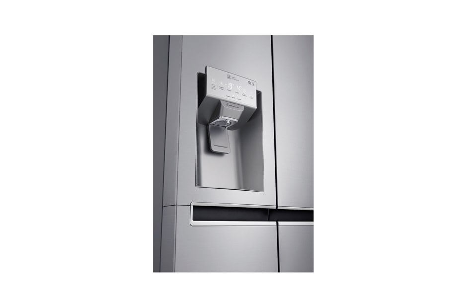 LG 625L Side by Side (Shiny Steel) - Energiklasse F, Vann/isdispenser uten vanntilkobling og Smart Diagnosis™ med Wi-Fi, GSL961PZUZ, thumbnail 12
