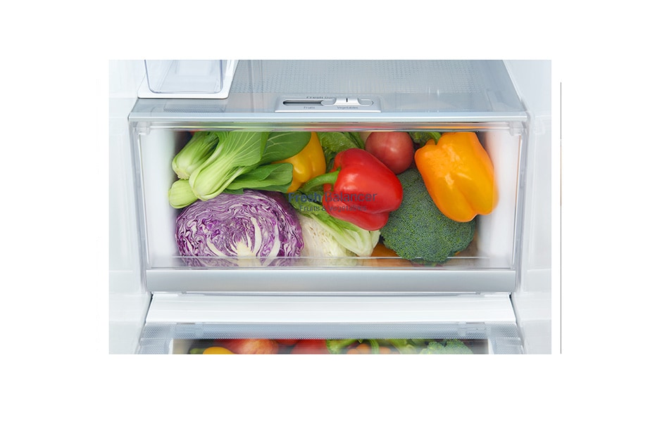 LG 625L InstaView Door in Door™ Side by Side (Noble Steel), Energiklasse F, Vann/isdispenser uten vanntilkobling, Smart Diagnosis™ med Wi-Fi, GSX961NSAZ, thumbnail 13