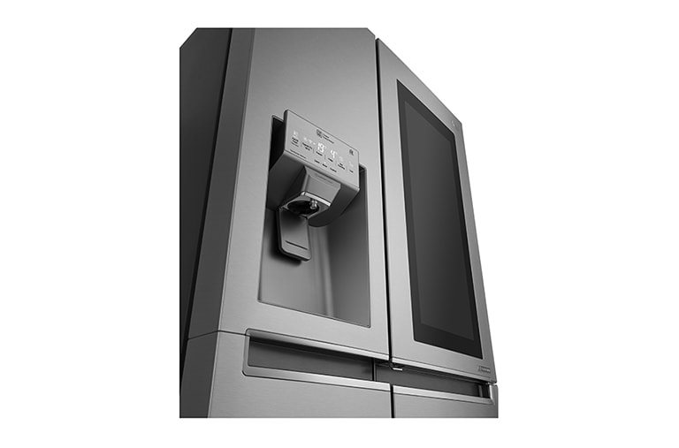 LG 625L InstaView Door in Door Side by Side (Shiny Steel) - Energiklasse F, Vann/isdispenser uten vanntilkobling og Smart Diagnosis™ med Wi-Fi, GSI961PZAZ, thumbnail 11