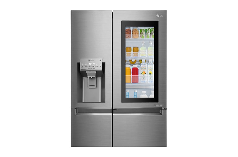 LG 625L InstaView Door in Door Side by Side (Shiny Steel) - Energiklasse F, Vann/isdispenser uten vanntilkobling og Smart Diagnosis™ med Wi-Fi, GSI961PZAZ, thumbnail 14