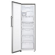 LG 323L Frittstående fryseskap (Shiny Steel) - Energiklasse F, Total No Frost og Smart Diagnosis™ med Wi-Fi, GF5237PZJZ1, GF5237PZJZ1, thumbnail 4