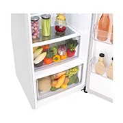 LG 375L Frittstående kjøleskap (Hvit) - Energiklasse F, Moist Balance Crisper™ og Smart Diagnosis™ med Wi-Fi, GL5241SWJZ1, thumbnail 4