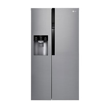 606L Side by Side (Mørkegrå) - Energiklasse F, Vann/isdispenser uten vanntilkobling, Smart Diagnosis™1