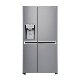 625L Side by Side (Shiny Steel) - Energiklasse F, Vann/isdispenser med vanntilkobling og Smart Diagnosis™ med Wi-Fi2