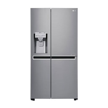 625L Side by Side (Shiny Steel) - Energiklasse F, Vann/isdispenser med vanntilkobling og Smart Diagnosis™ med Wi-Fi1