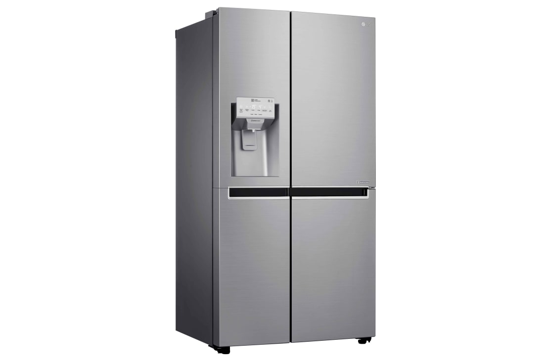 LG 625L Side by Side (Shiny Steel) - Energiklasse F, Vann/isdispenser med vanntilkobling og Smart Diagnosis™ med Wi-Fi, GSL960PZBZ, thumbnail 2