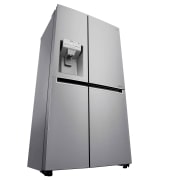LG 625L Side by Side (Shiny Steel) - Energiklasse F, Vann/isdispenser med vanntilkobling og Smart Diagnosis™ med Wi-Fi, GSL960PZBZ, thumbnail 4