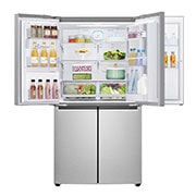 LG 571L Door in Door French Door (Noble Steel) Vann/isdispenser med vanntilkobling og Smart Diagnosis™ med Wi-Fi, GMJ936NSHV, thumbnail 5